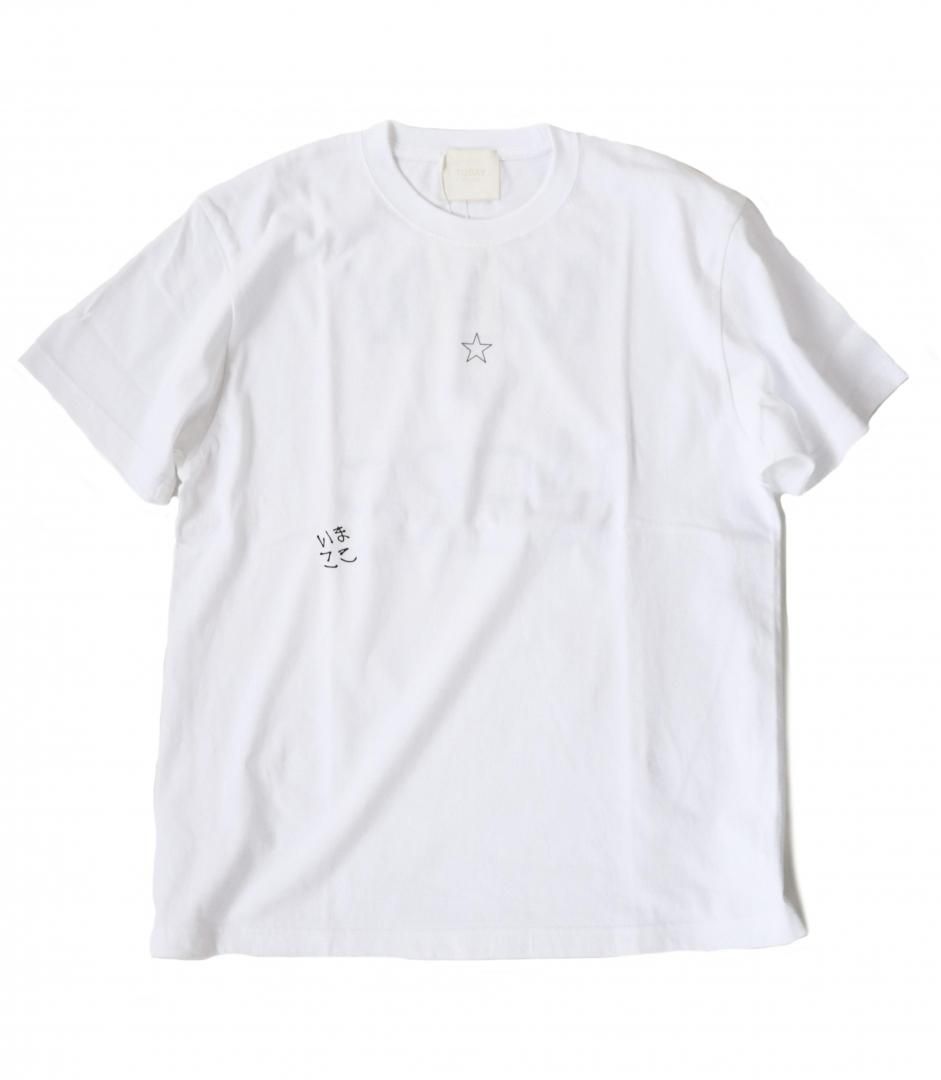 25-2ND-01 Now and Here SS Tee (WHITE)