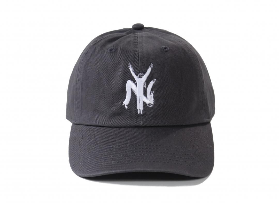 25-2ND-06 NY Twill Cap (BLACK) - circus e-boutique