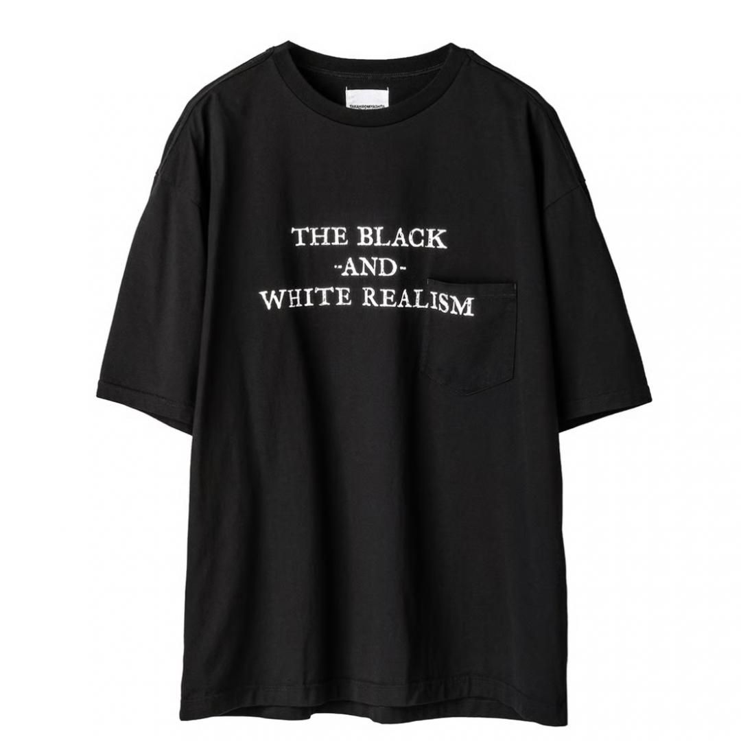 sc.0026 oversized s/s tee."the black-and-white realism"