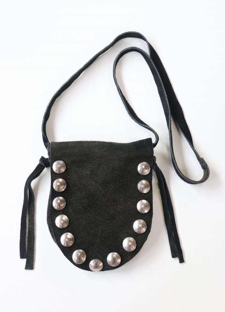 13 concho bag. (black)