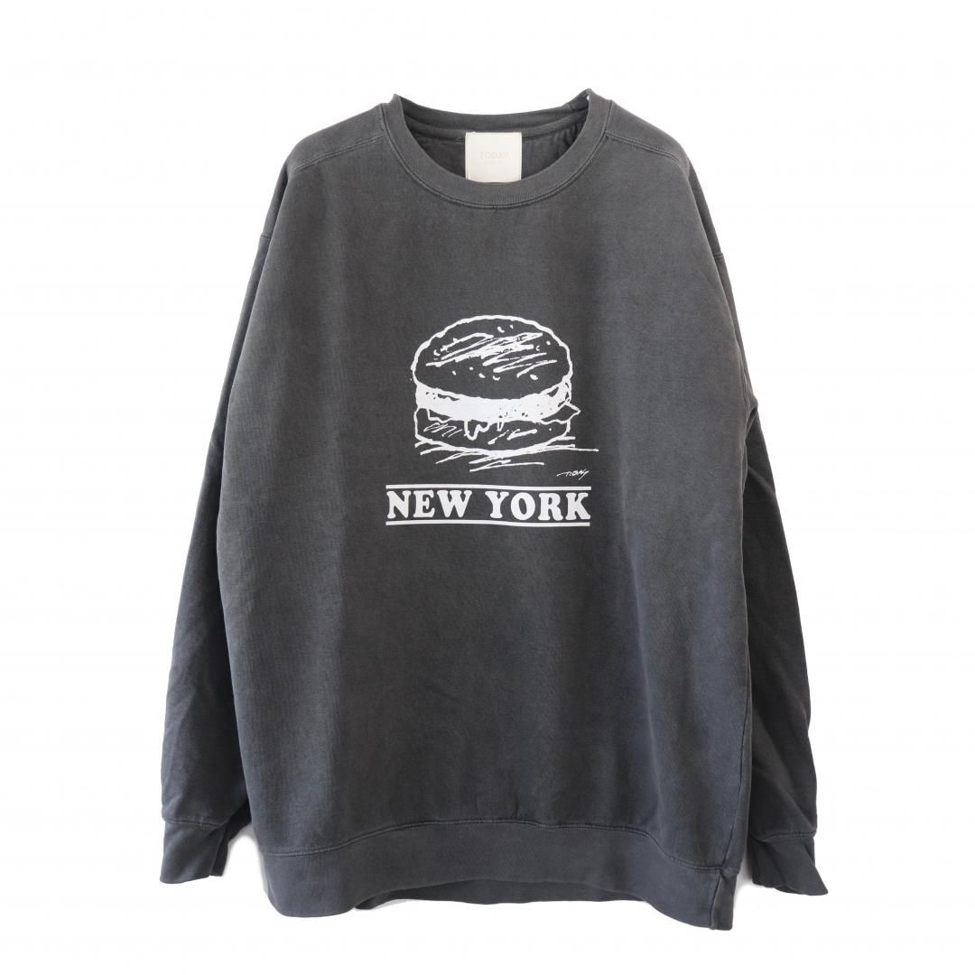 25-2ND-08 Meal and City #01 CN Sweat (CHARCOAL)
