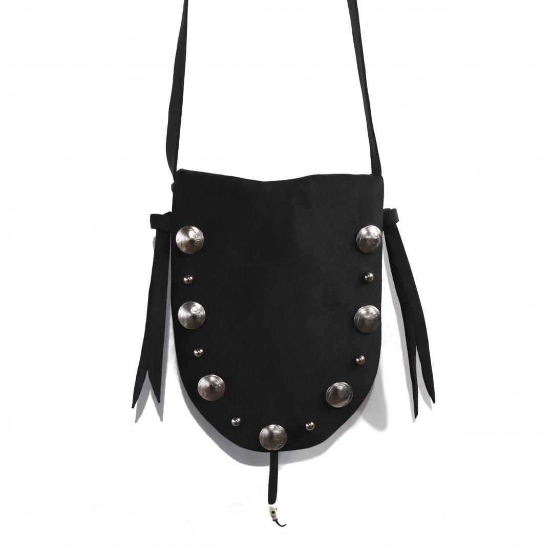 studs/concho bag. (Indian concho / ultrasuede)