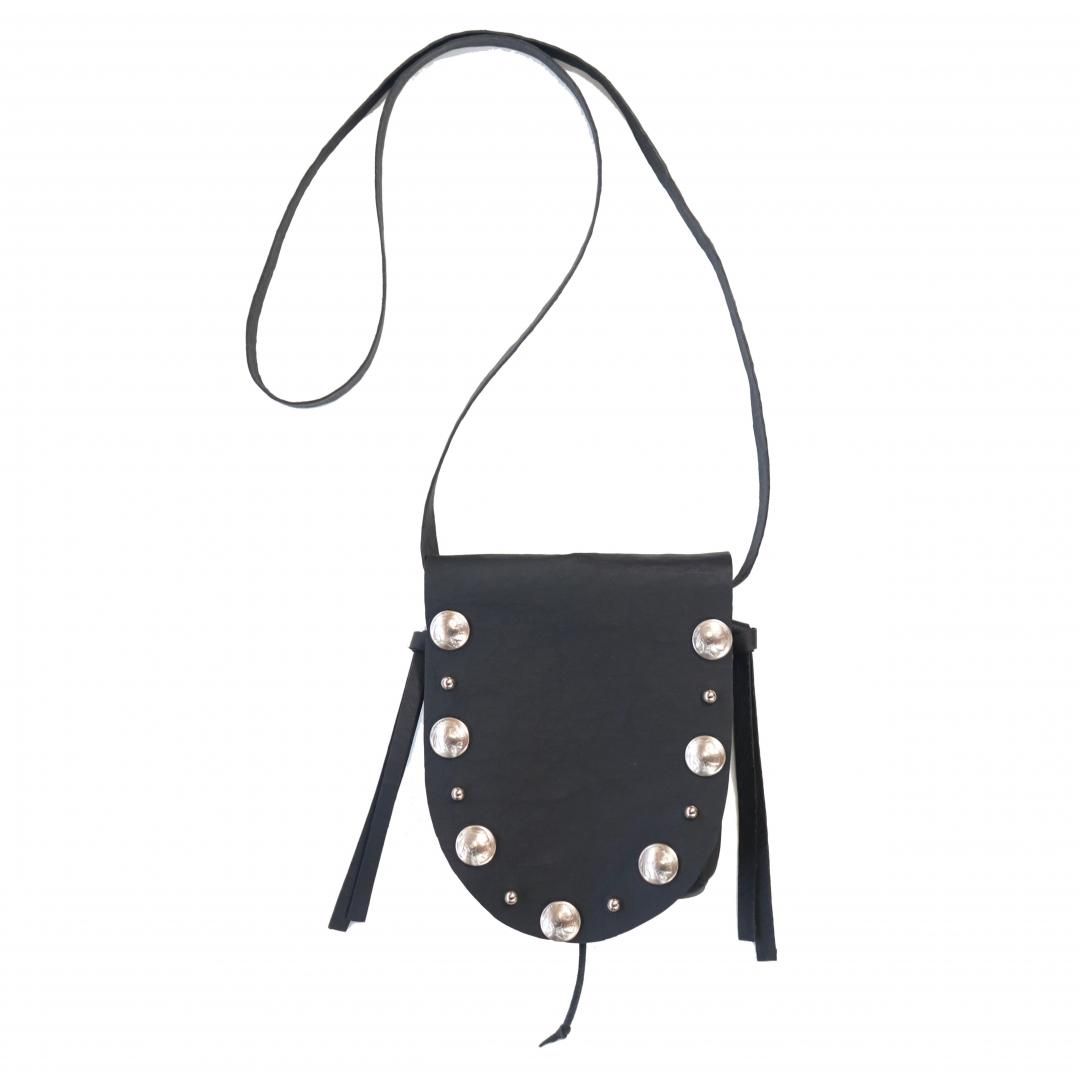 studs/concho bag. (Indian concho / Dyneema Leather) 