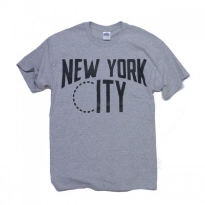 NEW YORK CITY TEE. (gray.)
