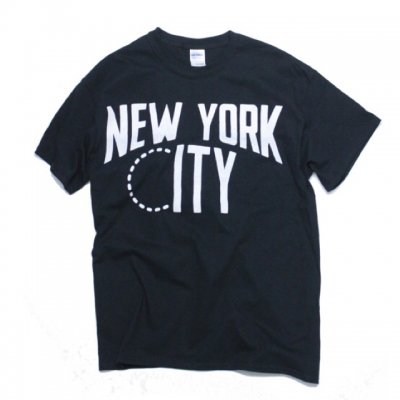 NEW YORK CITY TEE. (black.)