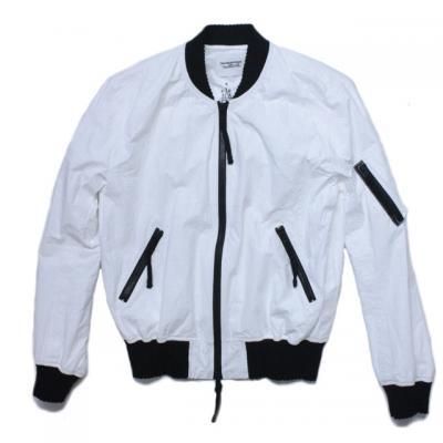 Flight 2025 jacket white