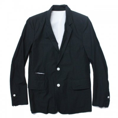 narrow lapel 2-b jacket. 