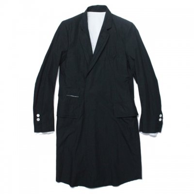 narrow chesterfield coat.  