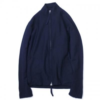zip up mock turtleneck sweat shirt. (midnight.)