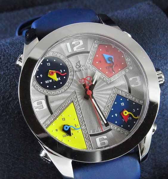 季節のおすすめ商品 ジェイコブ（JACOB）5タイムゾーン40mm 腕時計 ...