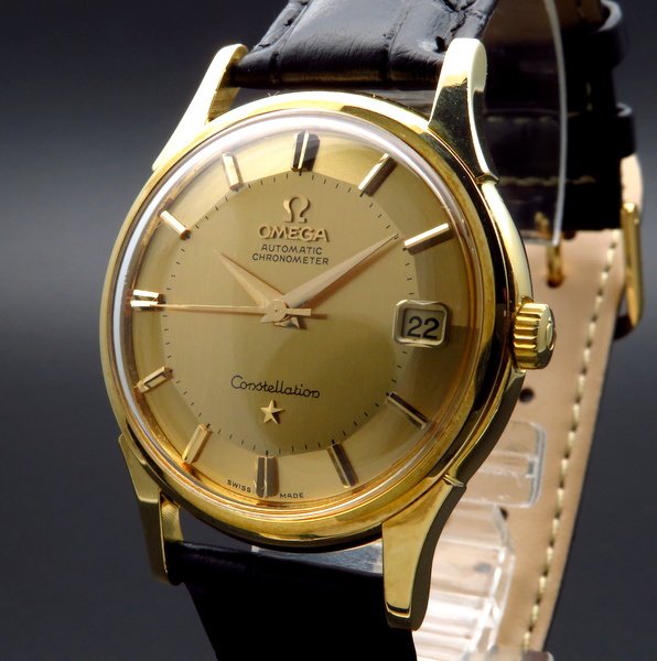 オメガ OMEGA コンステレーションスペシャリティーズ 1900.11.51 K18WG 自動巻き メンズ 腕時計