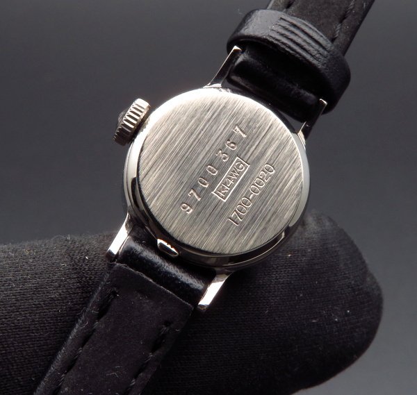 【送料無料】手巻腕時計 レディース　K14WG　セイコー アンティークレディース