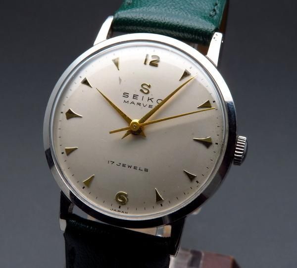 送無料 当時最完成度高シリーズ☆1958年製SEIKO セイコー マーベル