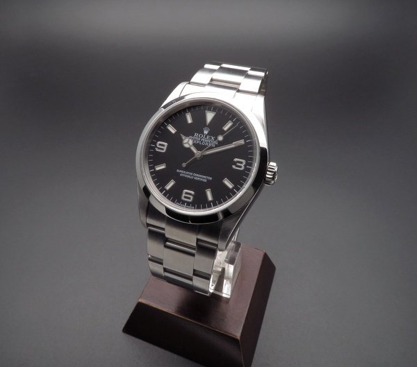 ロレックス ROLEX エクスプローラ1 114270 Z番 メンズ 腕時計 ブラック 文字盤 オートマ 自動巻き ウォッチ Explorer 1 VLP 90212999