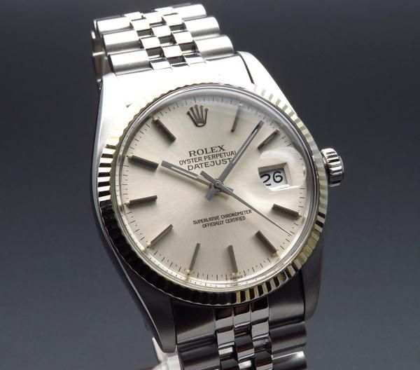 1981年製 USED ロレックス デイトジャスト 16014 WGベゼル 新品仕上
