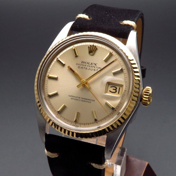ロレックス デイトジャスト１６０１ 本物 １９６７年製 - ブランド腕時計