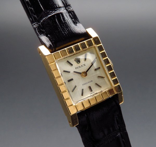アンティーク ロレックスROLEX 手巻き 18金 時計 - 時計