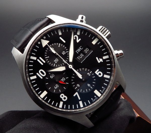 IWCパイロットクロノグラフ Ref IW377709 極美品