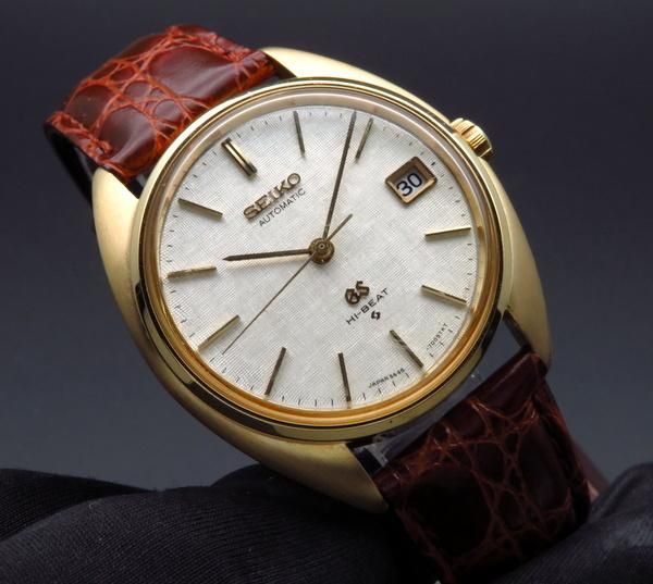 k18製　SEIKO尾錠 1970年 K18無垢 アンティーク グランドセイコー ハイビート 56GS