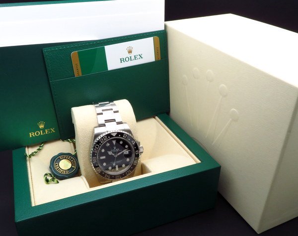 日本国内正規品】ロレックス ROLEX GMTマスター2 116710LN メンズ