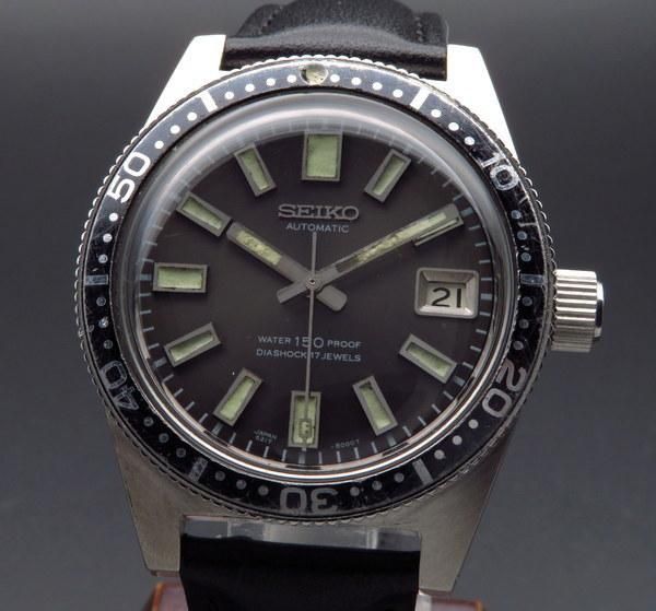 ☆極上希少品 SEIKO セイコーファーストダイバー Ref.6217-8001 1967年3月製造☆OH済 - ブランド腕時計