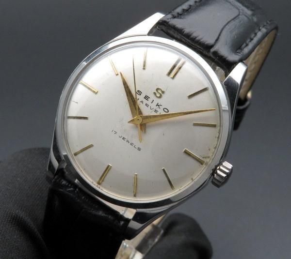 1958年製 アンティーク セイコー マーベル Sマーク 17石 手巻