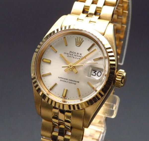 ROLEX ロレックス Ref.6085 黒文字盤 18k無垢ピンクゴールド | Japonya'daki Mercari'den alışveriş  yapın! | Buyee