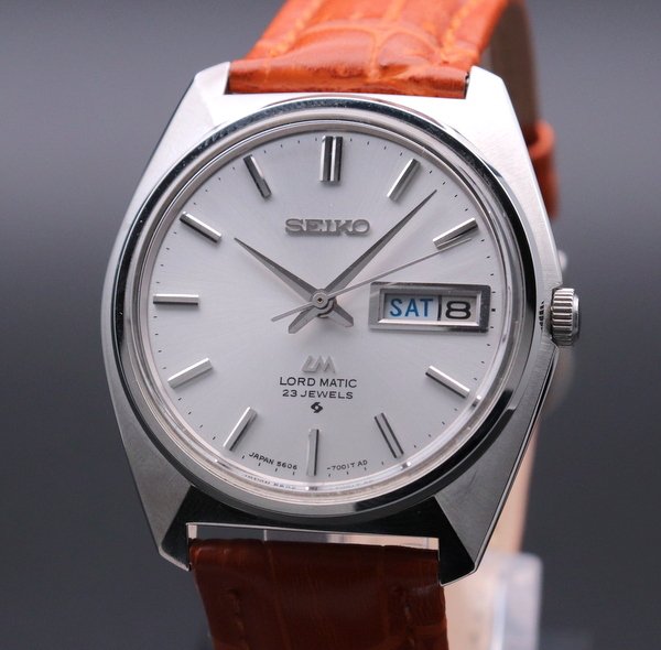 ビンテージ　SEIKO-ロードマチック腕時計ほぼ未使用なのでキズも極小です