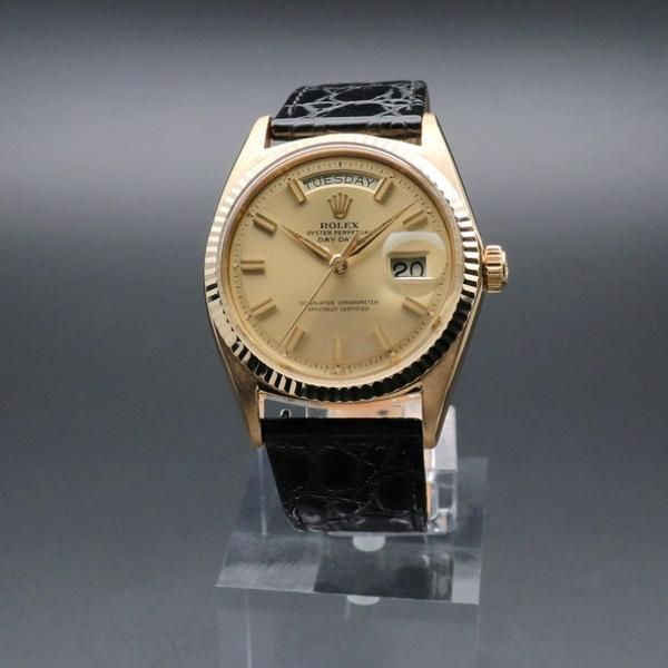 【正規品】ROLEX ロレックス デイデイト 金無垢ベルト1垢 1966年 K18金無垢 アンティーク ロレックス デイデイト ref1803