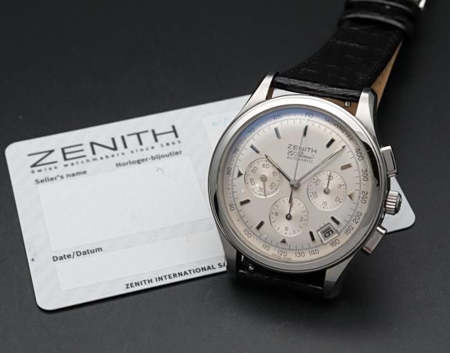 ZENITH ゼニス 裏スケ エルプリメロ クロノグラフ 01.0500.400 ギャラ 