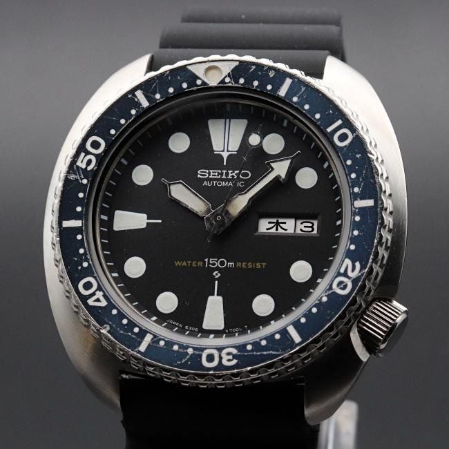 【美品】SEIKO 6306-7001 サードダイバー ダイバーズ 自動巻