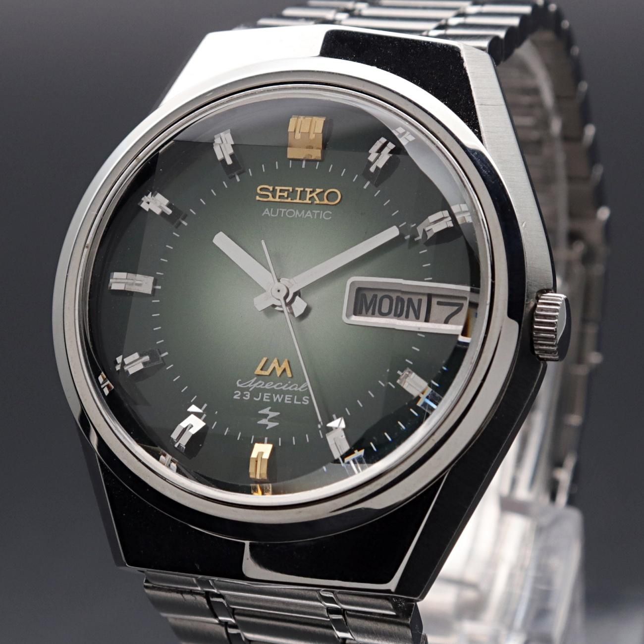 セイコー SEIKO ジョイフル カットガラス 23石 自動巻き 稼動品