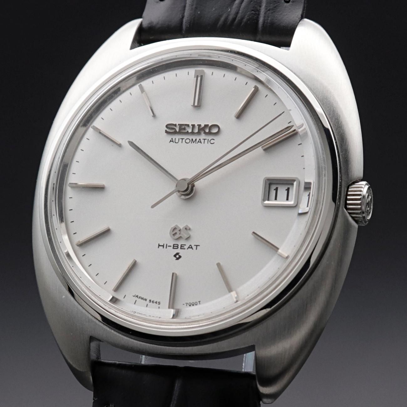 OH済みSEIKO GS GrandSeiko 手巻き25石5645-7000