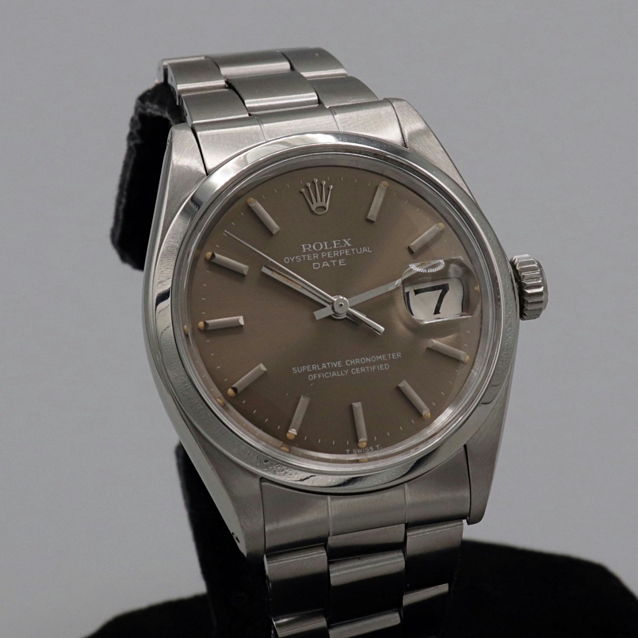 名作 ROLEX Ref.1500 ミドルケース・裏蓋・チューブ・風防・リュウズ付