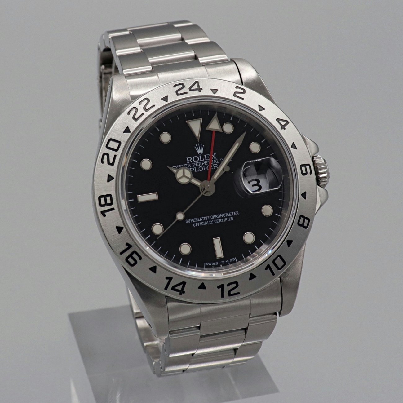 <br>ROLEX ロレックス 腕時計 1997年頃製造 エク2 ステンレス メンズ/エクスプローラー2・ブラック/U番/16570/U58**********/ROLEX/ABランク/77