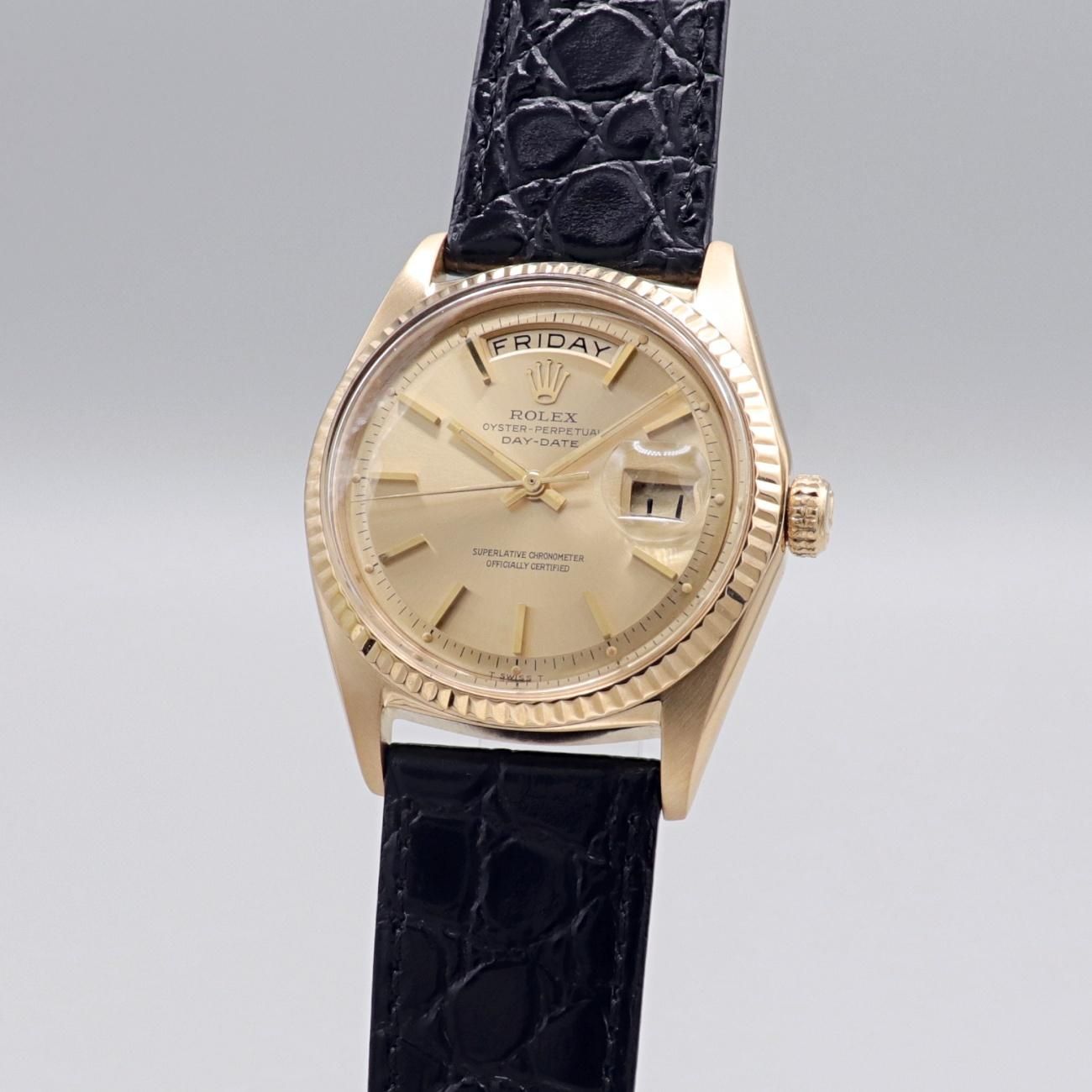 ロレックス　ヴィンテージ デイデイトブレスレットYG無垢Ref1803/8 ロレックス ヴィンテージ デイデイトブレスレットYG無垢Ref1803/8