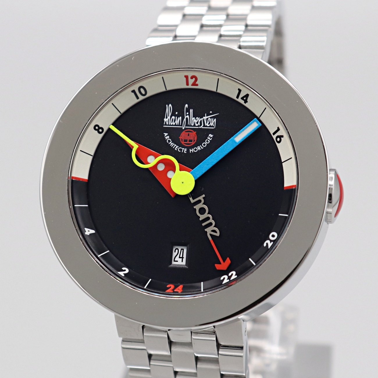 Alain Silberstein RONDO GMT OG11 BOX Guarantee automatic