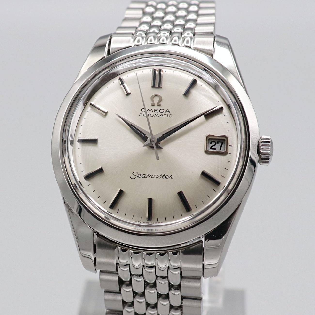 OH済】OMEGA Seamaster オメガシーマスター 自動巻アンティーク-