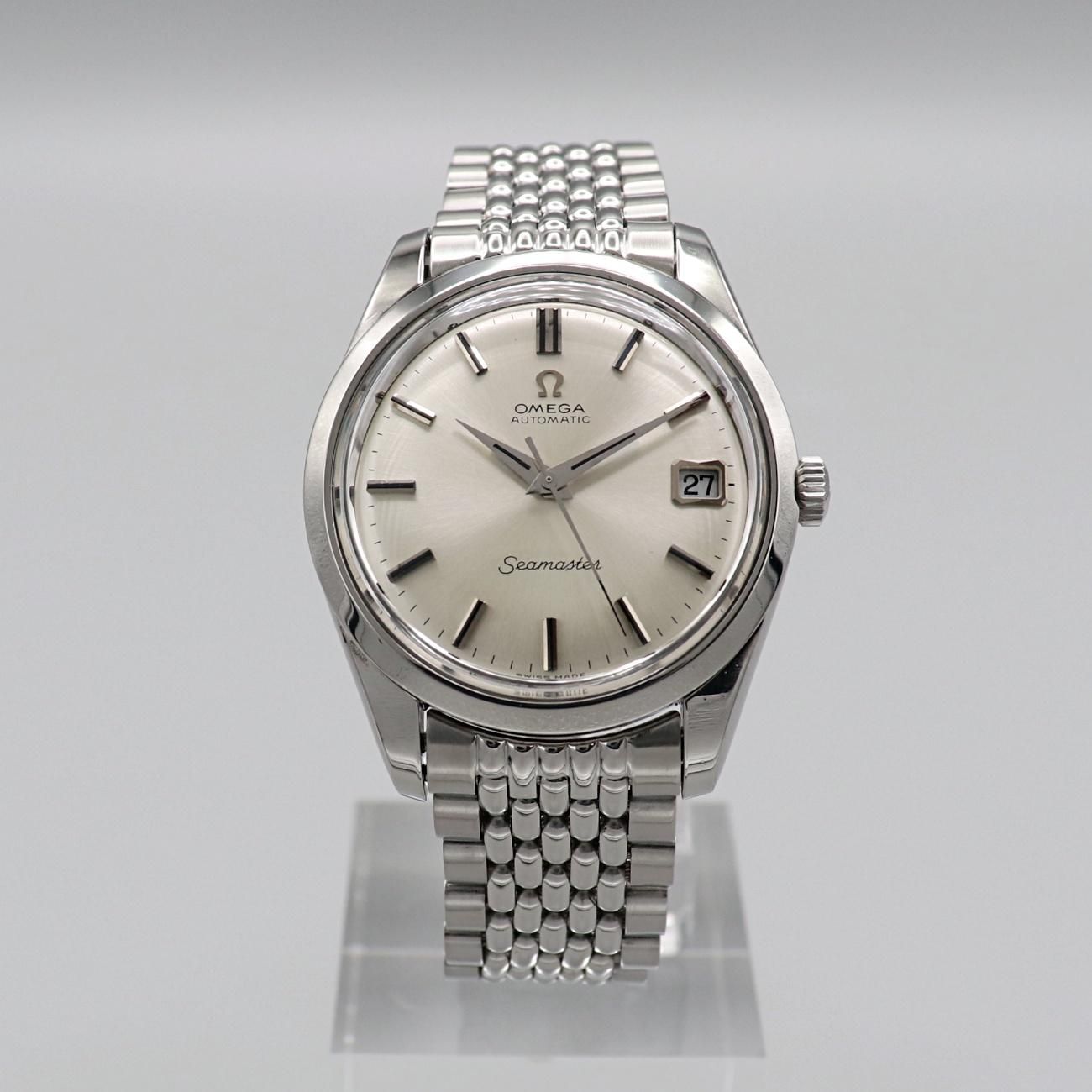 OMEGA Seamaster オメガ シーマスター Cal.570 14k 金張り 1960年 自動巻き ビンテージ 動作品 - ブランド腕時計