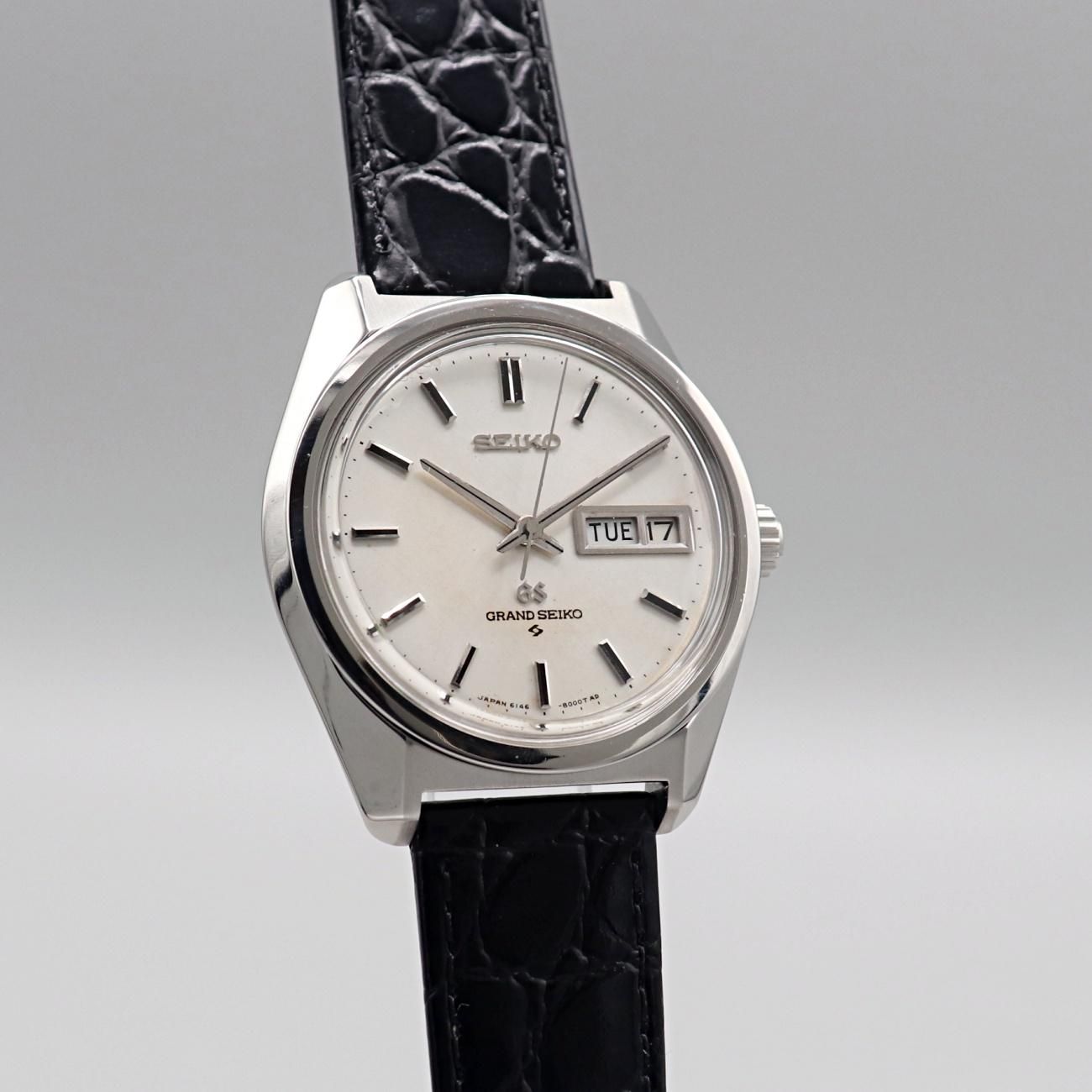 1967年 アンティーク グランドセイコー 6146-8000 前期 GS61 風防交換