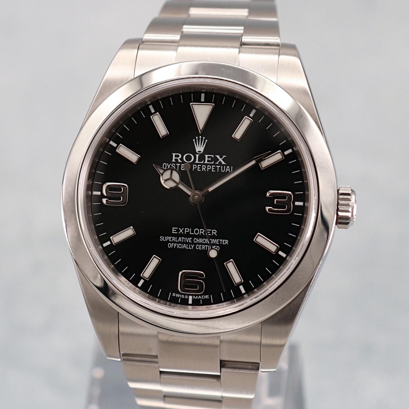 廃盤39㎜】ロレックスROLEX エクスプローラーⅠ 214270 ランダム品番 ...