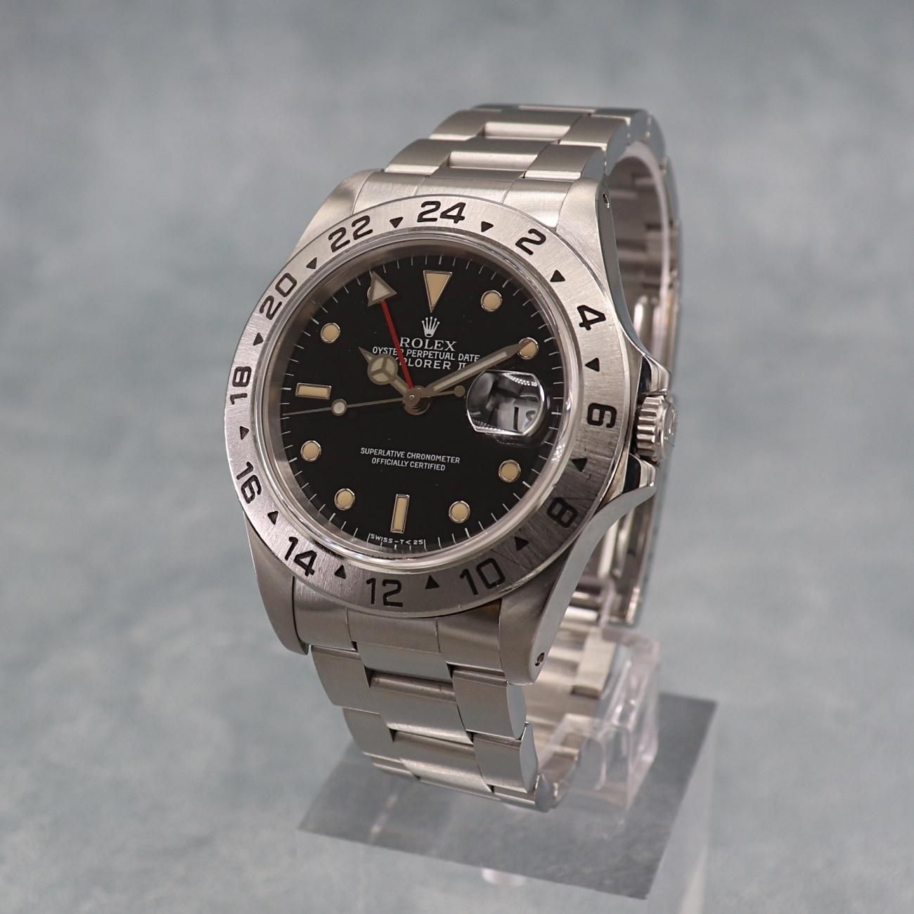 1991年 ロレックス 16570 エクスプローラー2 ブラック N番 自動巻