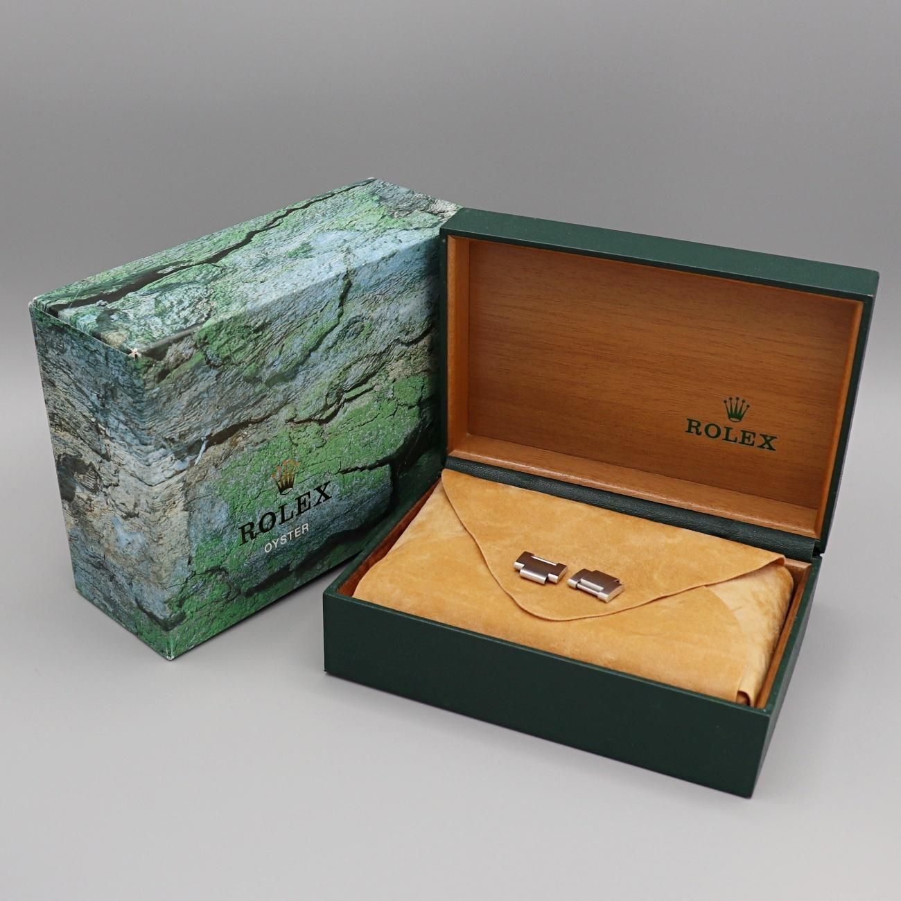 ロレックスコマ２つ 箱 ロレックス エクスプローラーⅡ 1994年製 Ref.16570 箱、ギャラ