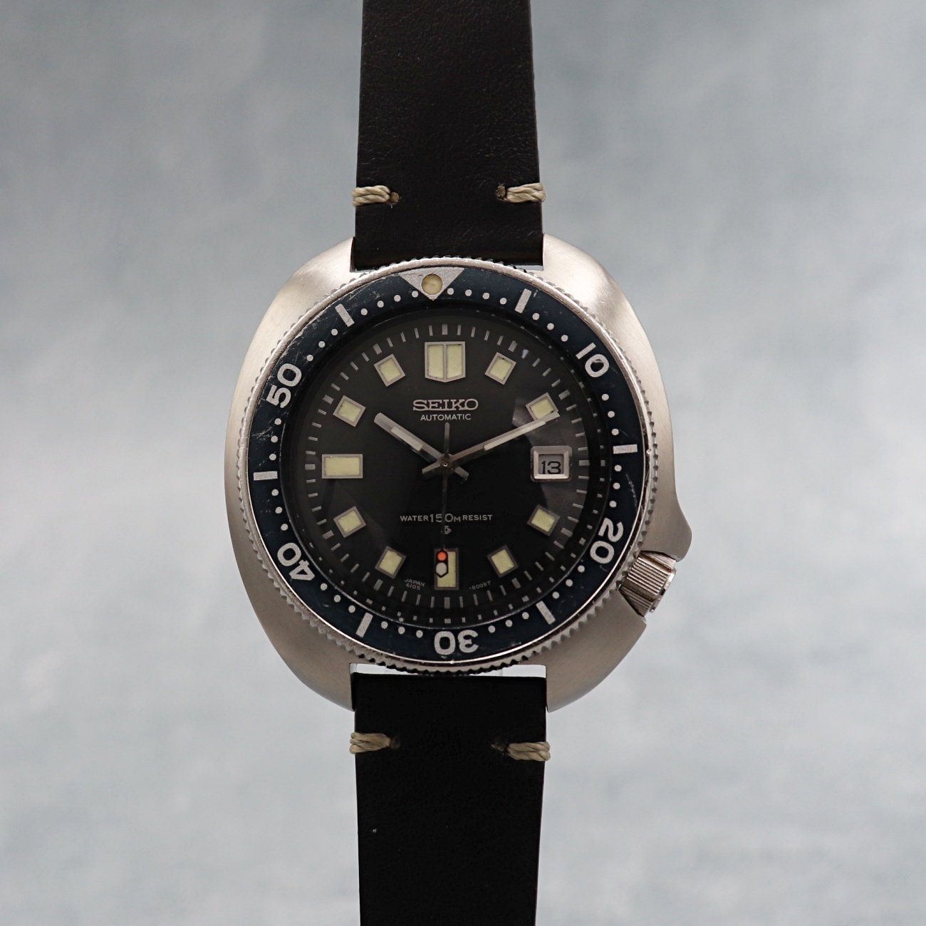 セイコー 植村ダイバー SEIKO 6105-8110 セカンド - 腕時計(アナログ)