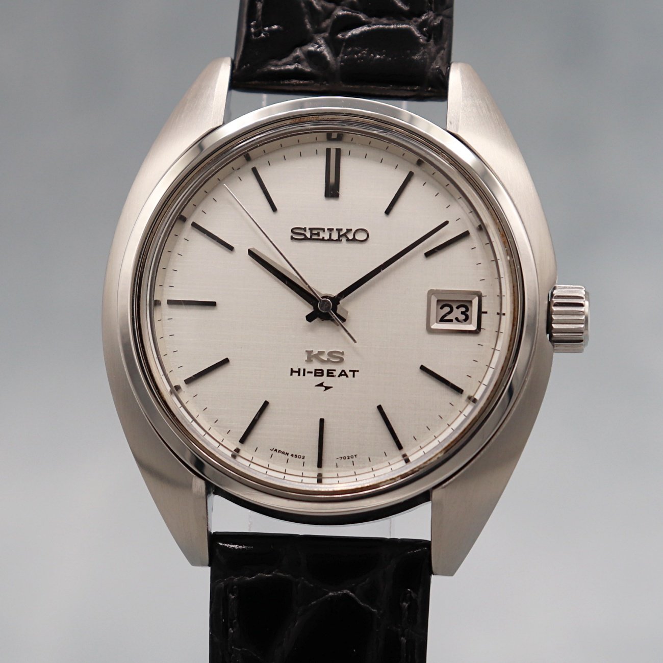 SEIKO KS ハイビート 4502-7001 キングセイコー ハック機能付 - 腕時計 