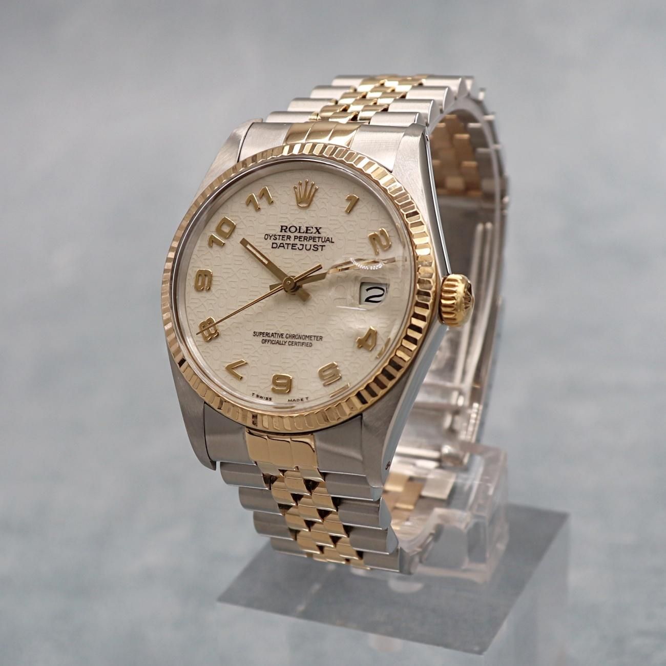 ROLEX ロレックス 文字盤 18k デイトジャスト ヴィンテージ-