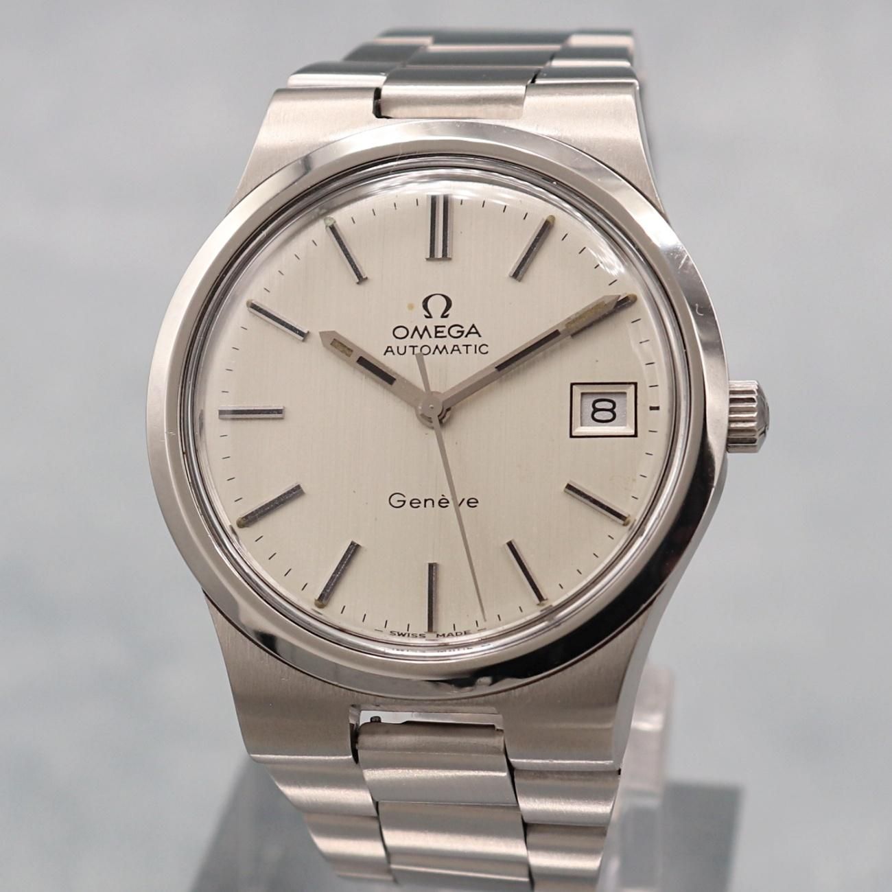 OH済み オメガ OMEGA GENEVE 1012 自動巻きケースリューズ含め38cm