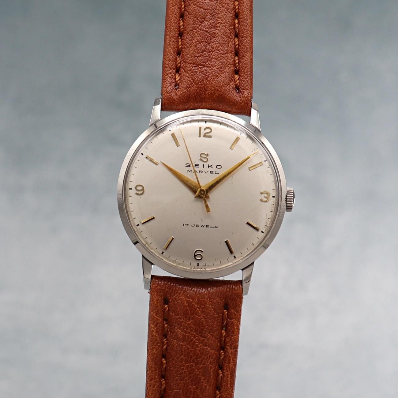 nekoneko☆OH済 50s SEIKO マーベル 手巻 腕時計 アンティーク ...