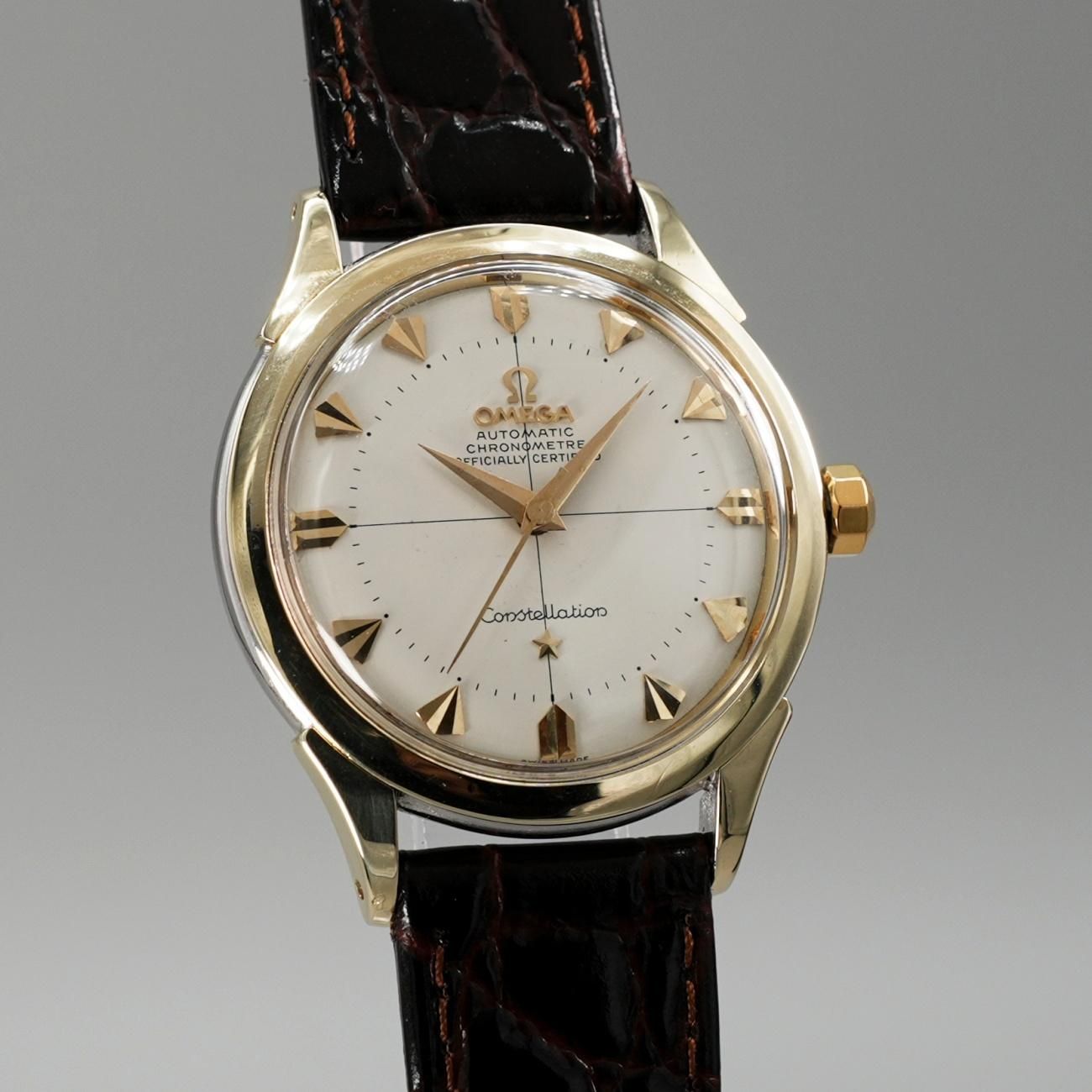 オ*ン様 【訳あり】OMEGA コンステレーション アンティーク ゴールド クオ