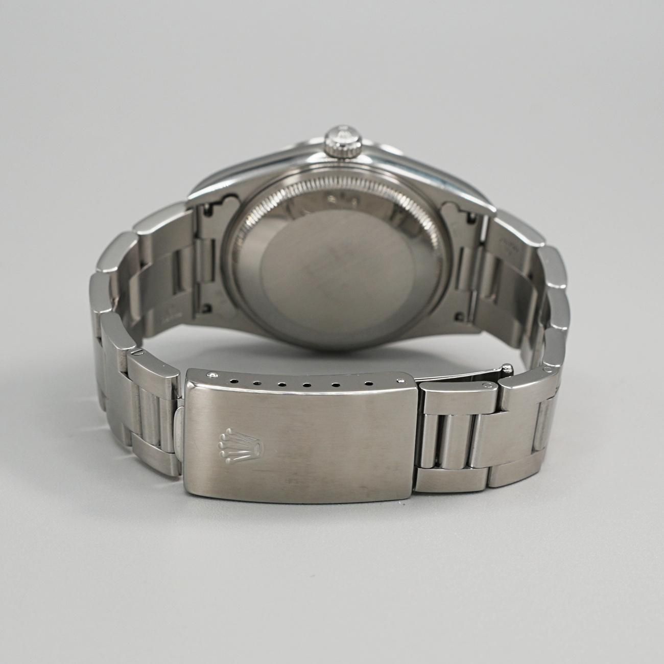 1996年 ロレックス エアキング プレジション ブルー文字盤 3/6/9 14000